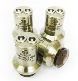 3/8" Dia  Dual 2MHz - Lemo 00
